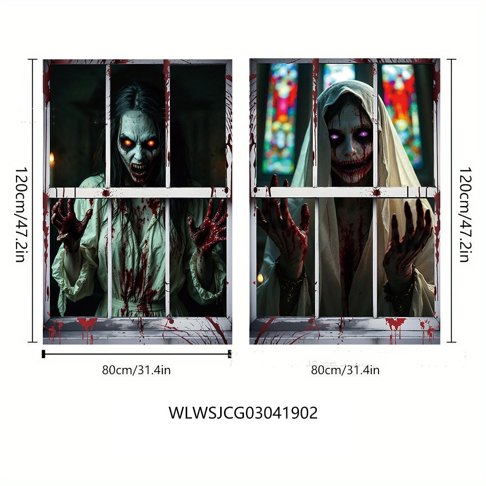 Halloween Window Art WLWSJCG03041902 Holiday Decoration