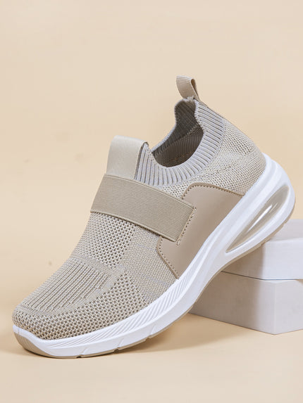 Women’s Mesh Hollow Sports Sneakers Khaki Shoes