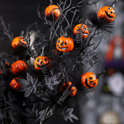 Gothic Black Pumpkin Twig Bouquet Decor Halloween Decorations