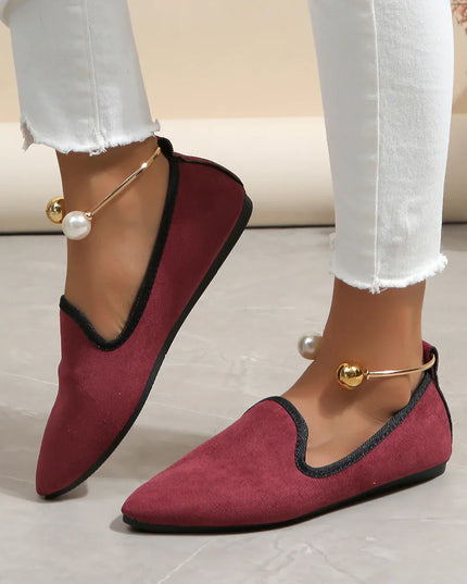 Quincy™ | Comfortable & Elegant Shoes Red Shoes & Sandals