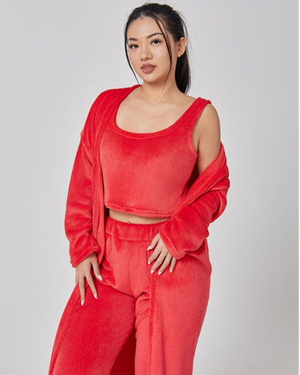 Cozy 3‑Piece Women's Lounge & Pajama Set Sets
