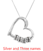 Custom Heart Name Necklace Necklace