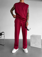 Two‑Piece Bamboo Lounge Set Men Set