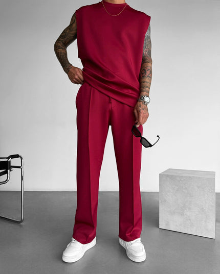 Two‑Piece Bamboo Lounge Set Men Set