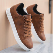 Men's Lace-Up Flat Casual Shoes Shoes