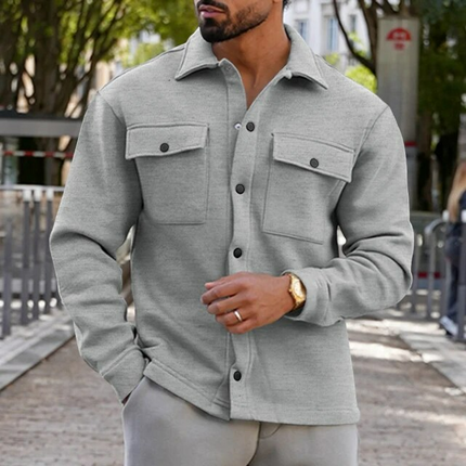 Arnold | Cargo Men Jacket Light Gray