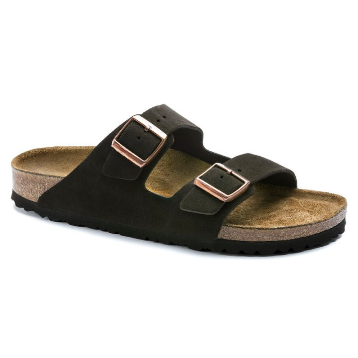 Echo Support Suede Sandals – Unisex Orthopedic Comfort Clogs Black Sandals
