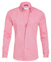 Men's Elite Stretch Zip-Up Shirt Red Men Shirts