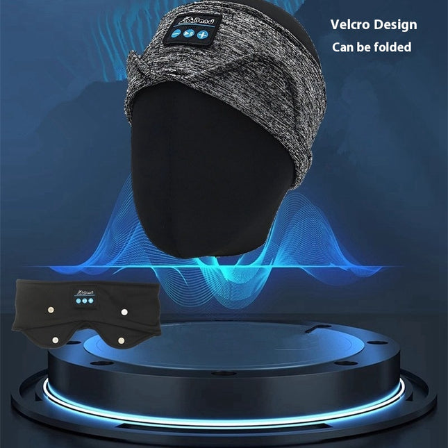 Bluetooth Sleep Headband & Eye Mask – Wireless Music Headset