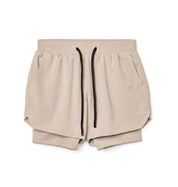 AgilityPro Fitness Shorts Kaki