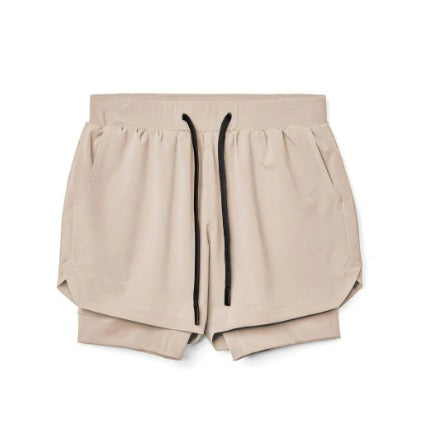 AgilityPro Fitness Shorts Kaki