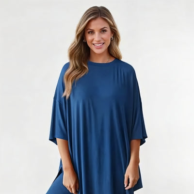 Stylish Summer Shorts Suit for Women - Comfortable Fashion Blue Dresses