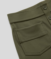 Jade | Elastic pants with high Waist Trousers