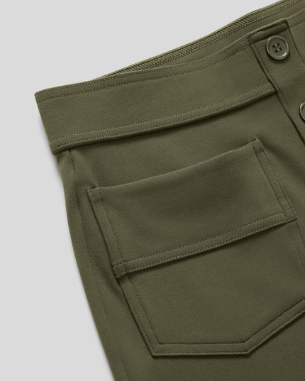 Jade | Elastic pants with high Waist Trousers