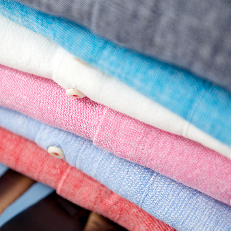 Timeless Button-Up Shirt for All-Day Comfort Men Shirts