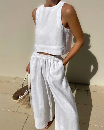 Vera | Two-piece set White Kleding