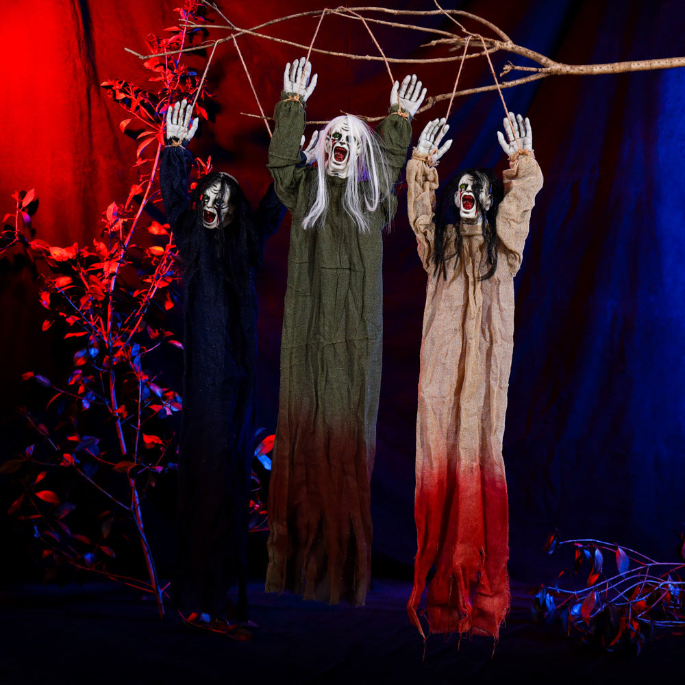 Hanging Ghost Prop for Haunted Houses Holiday Decoration