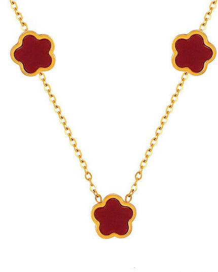 Andalusia Set Necklace Red Jewelry Sets