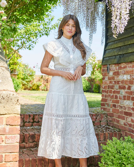 Kiana™ | White Santorini Dress Dresses
