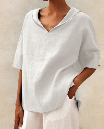 René | Women's Shirt White TOP
