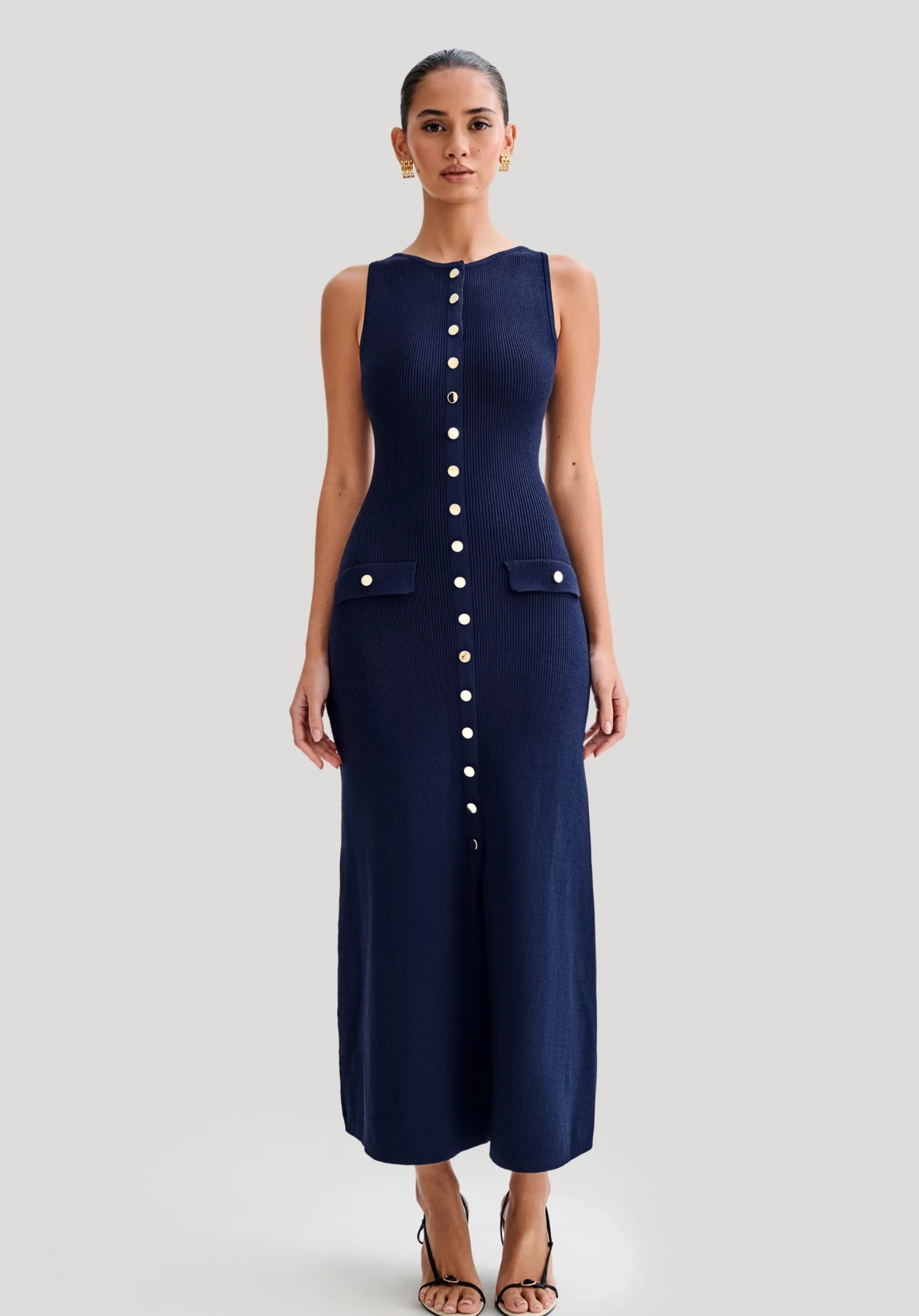 Kamelia™ | Elegant Knitted Dress Dresses