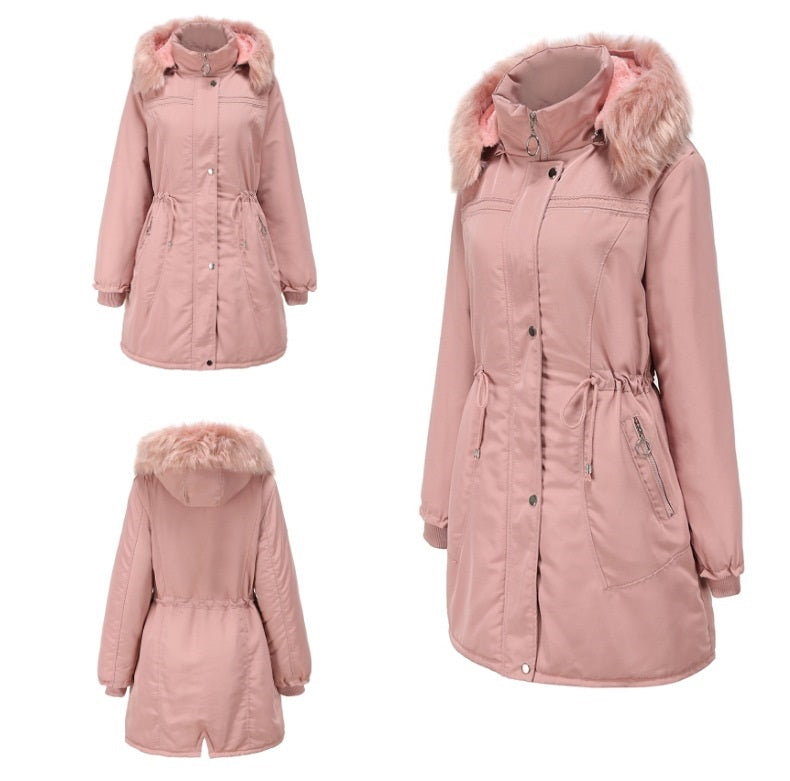 Hooded Fleece Coat