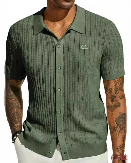 Men's Classic Fit Tailored Shirt Green Shirts