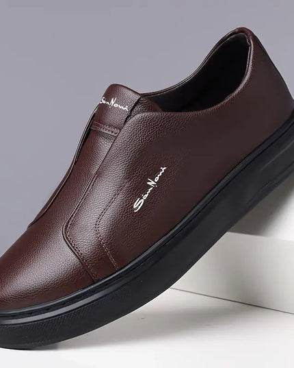 Harbour™ Slip‑On Canvas Sneakers Brown Sneakers