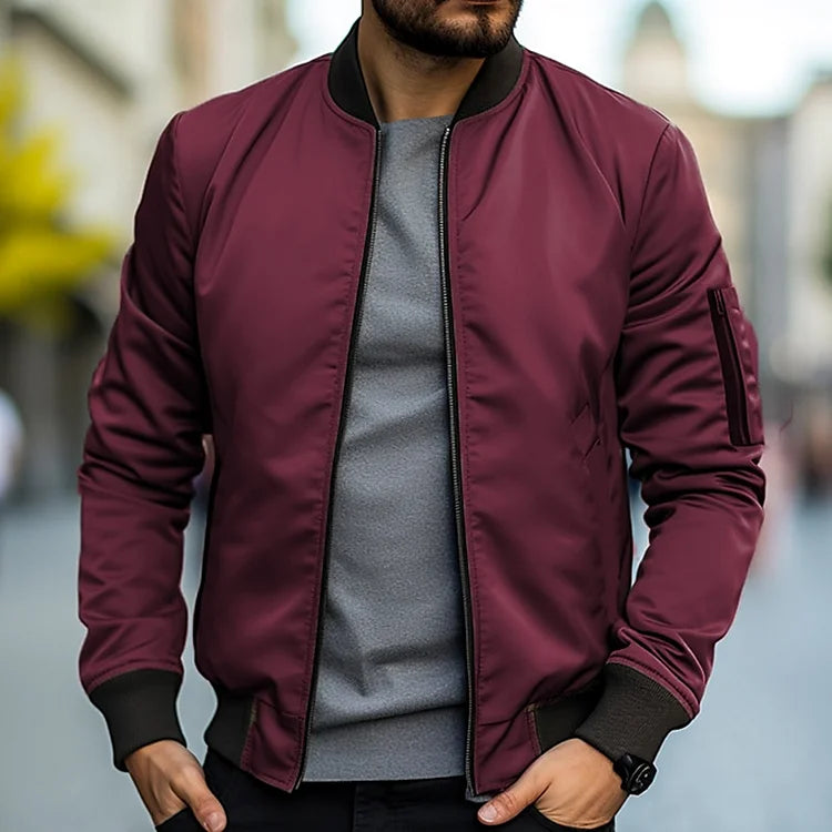 Linus | Bomber Jacket Red