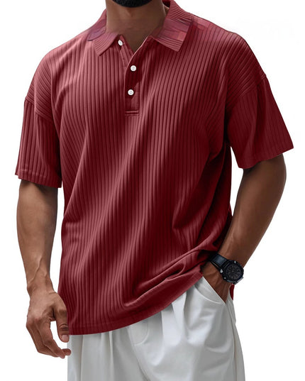 Men's Printed Fashionable Polo T-Shirt Polo Shirts