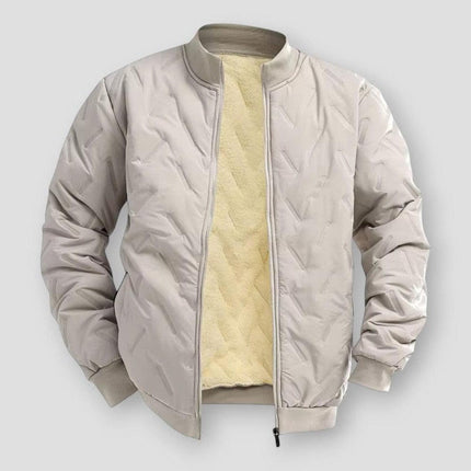 Men's Lambswool Chester Jacket Beige Jackets