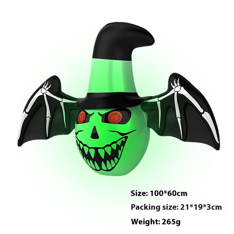Luminous PVC Halloween Party Ornament 4 Style Halloween Decorations