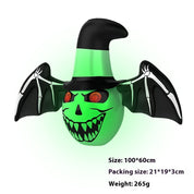 Luminous PVC Halloween Party Ornament 4 Style Halloween Decorations