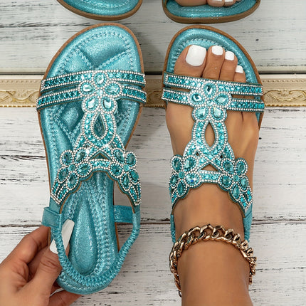 Orthopedic Boho Sandals Sky Blue Orthopedic Sandals