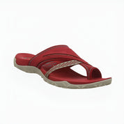 Isla - Ergonomic Orthopedic Sandals Red Sandals