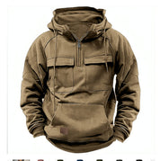 Men’s Zip-Up Hoodie – Drawstring & Pockets Men's Hoodie