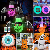 Luminous PVC Halloween Party Ornament Halloween Decorations