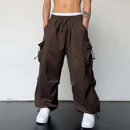 Lucas | Cargo Jogger Pants Brown Pants