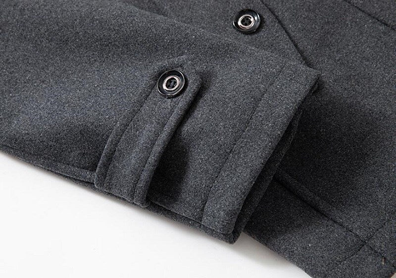 Men's Wool Blend Overcoat Coat