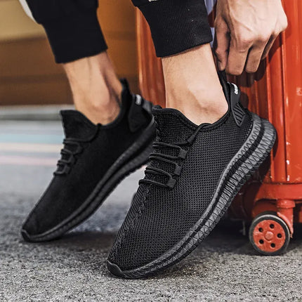 Jack™ - Breathable Flyknit Orthopedic Shoes Black Shoes