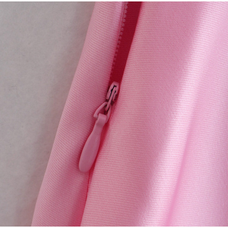 Elegant Women’s Satin Camis Long Dress Dresses