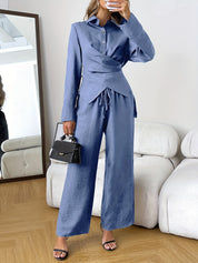 Lydia | Stylish & Comfortable Two-piece Set Pale Blue