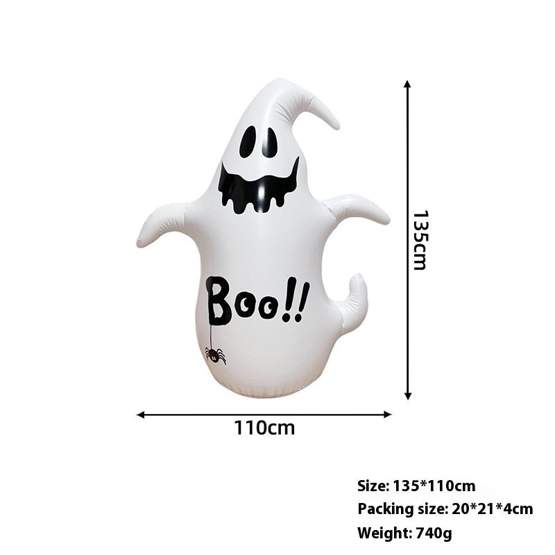 Luminous PVC Halloween Party Ornament 3 Style Halloween Decorations
