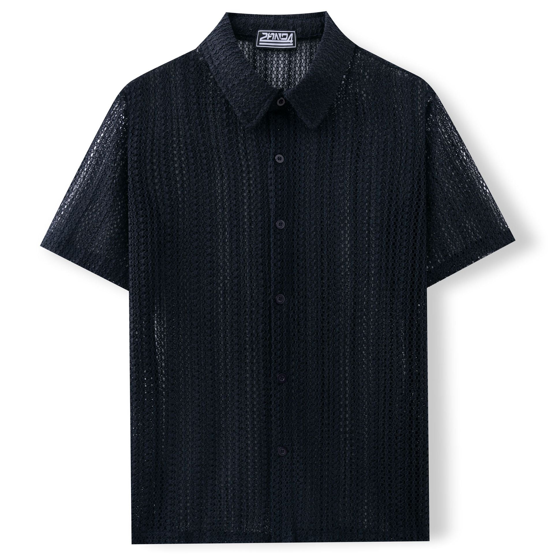 Men's Summer Knitted Polo Shirt Shirts