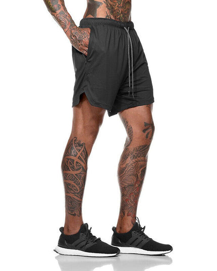 Men's 2‑in‑1 Quick‑Dry Running Shorts with Phone Pocket Shorts