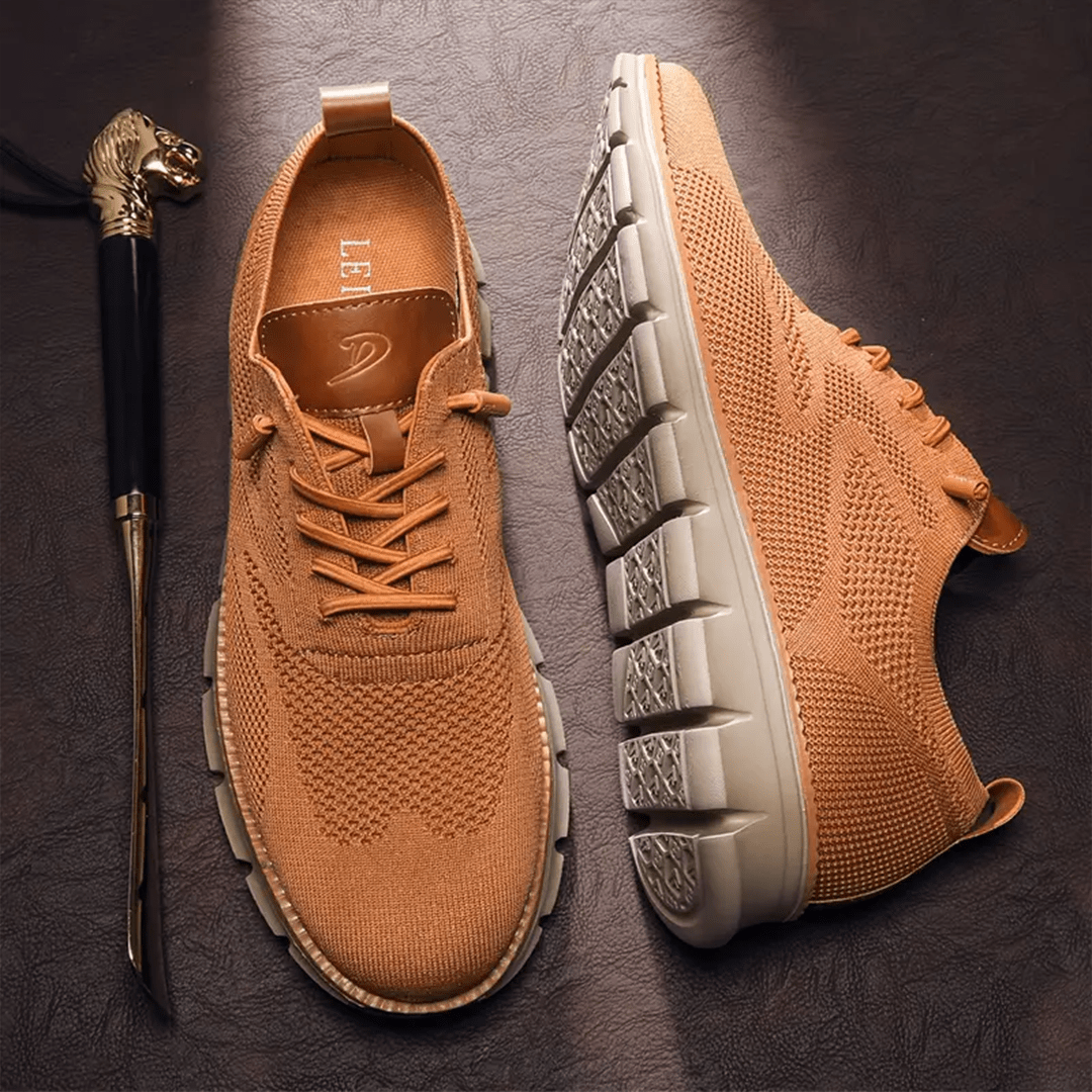 Edward - Urban Trainers Caramel Shoes