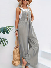 Olive | Sleeveless Jumpsuit Light grey Jumpsuits