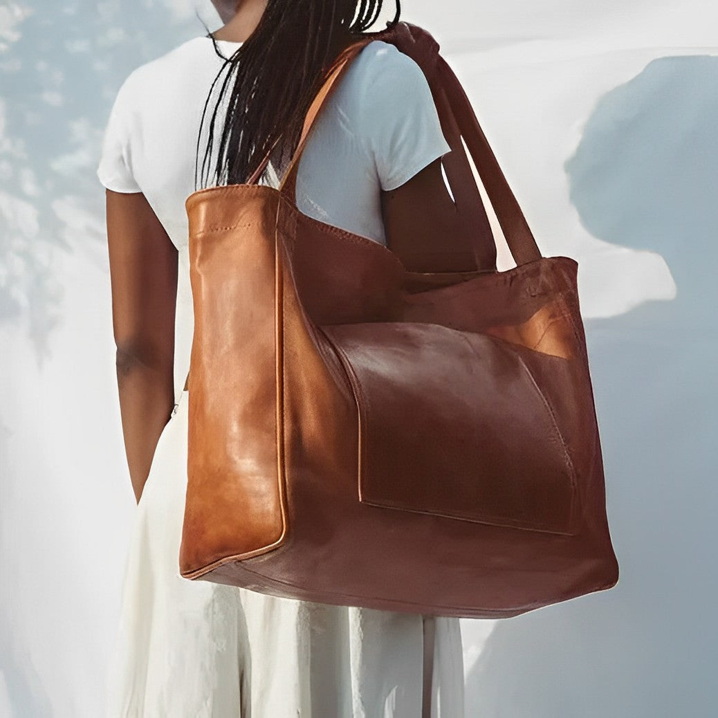 Aurelia | Vintage Leather Shoulder Bag