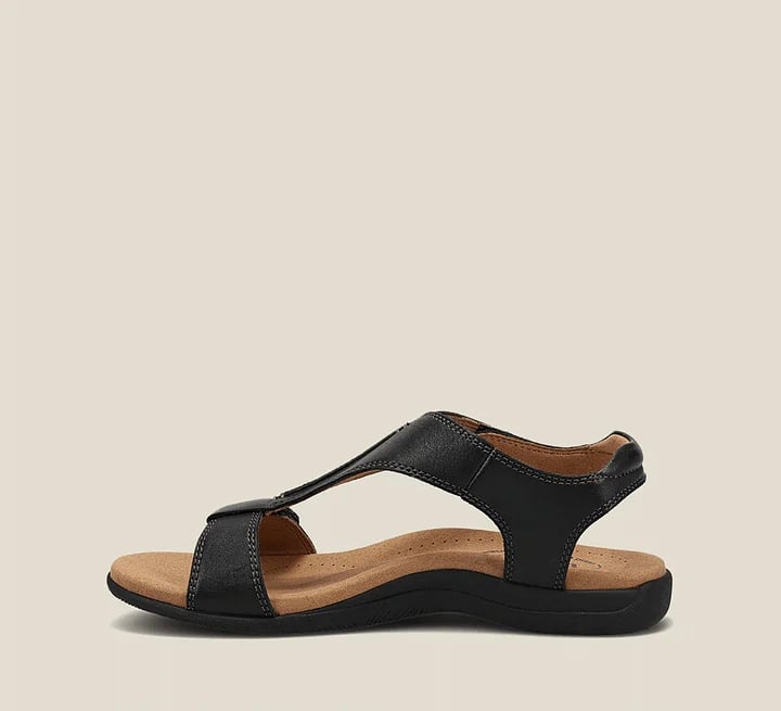 Adjustable Leather Orthopedic Sandals With Arch Support Women Sandals