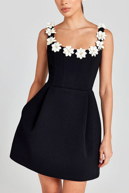 Elegant A‑Line Evening Dress with Pockets Multicolor Dresses